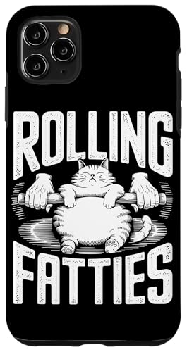 Katze Rolling Fatties Katze Hülle für iPhone 11 Pro Max von Cat Rolling Fatties Gifts for Women and Men