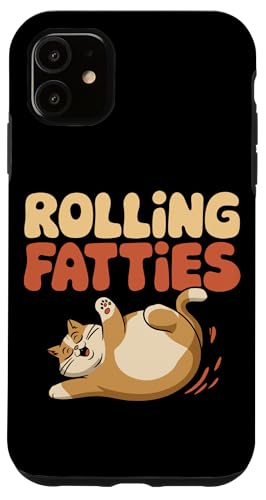 Katze Rolling Fatties Katze Hülle für iPhone 11 von Cat Rolling Fatties Gifts for Women and Men