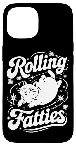 Katze Rolling Fatties Katze Hülle für iPhone 15 von Cat Rolling Fatties Gifts for Women and Men