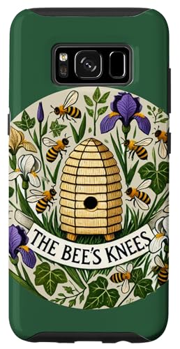 Hülle für Galaxy S8 Bienenstock die Bienen Knie Iris Illustration von Cat Snugg