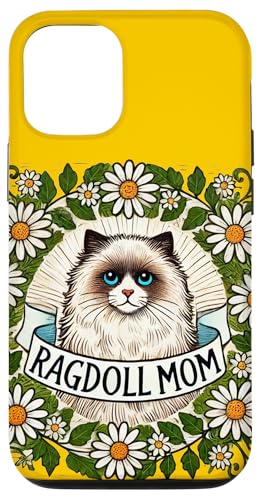 Hülle für iPhone 13 Ragdoll Mom Illustration Ragdoll Katzenrasse von Cat Snugg