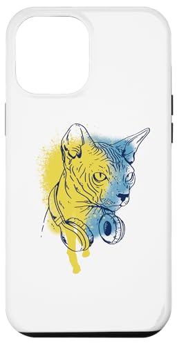 Hülle für iPhone 15 Plus Cat Lover Funny - Katze mit Kopfhörern von Cat With Headphones