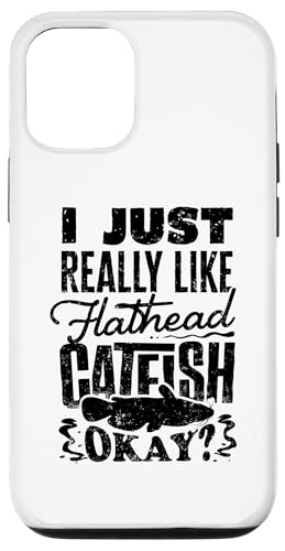 Hülle für iPhone 13 Flathead Wallerangeln Wallerjäger Catfishing Zitat von Catfish - Flathead Catfish Hunter Angler Designs