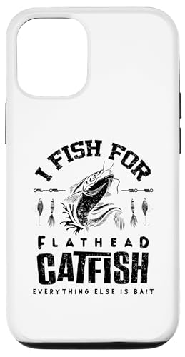 Hülle für iPhone 13 Flathead Wels Wels Wels Jäger Wels Zitat von Catfish - Flathead Catfish Hunter Angler Designs