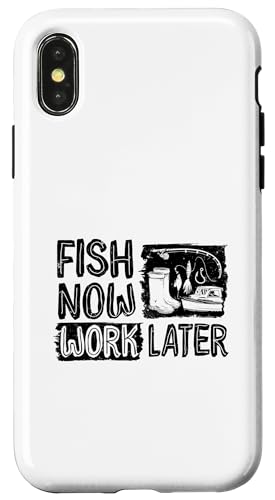 Hülle für iPhone X/XS Flathead Wallerangeln Wallerjäger Wallerfischen Now von Catfish - Flathead Catfish Hunter Angler Designs