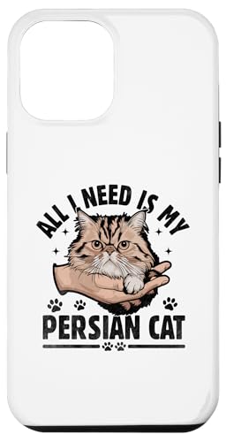 Hülle für iPhone 12 Pro Max Alles was ich brauche ist meine Perserkatze Persian Longhair von Cats Persian Cat Lover Gifts