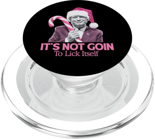 Lustiger rosa Trump Santa Christmas MAGA Holiday PopSockets PopGrip für MagSafe von Cats for trump