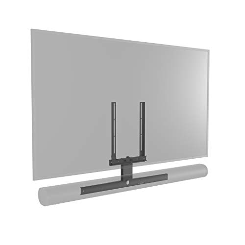 Cavus CFARCB Soundbar Rahmen geeignet für ARC Soundbar - Vesa halterung für eine TV-Wandhalterung / TV-Bodenständer - Schwarz von Cavus