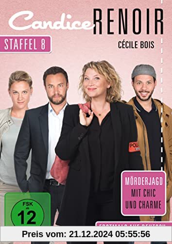 Candice Renoir - Staffel 8 [3 DVDs] - 10 Folgen erstmalig in deutscher Synchronfassung plus französischem Originalton von Cécile Bois