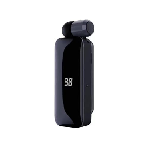 Celabie LED-Power-Digitalanzeige, Kabellose Bluetooth-Kopfhörer, Einziehbarer Kragenclip, Einzelnes Headset, Einziehbar mit Kabel, Langlebig, Einfache Installation Celabie LED-Power-Digitalanzeige, Kabellose Bluetooth-Kopfhörer, Einziehbarer Kragenclip, Einzelnes Headset, Einziehbar mit Kabel, Langlebig, Einfache Installation von Celabie