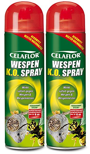 Celaflor Wespen K.O. Spray 1L Vorteilspackung (2x500ml) von Celaflor