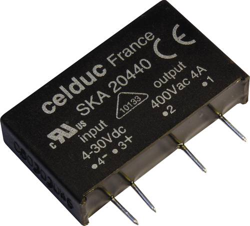 Celduc Halbleiterrelais SKA20421 5A Schaltspannung (max.): 275 V/AC, 275 V/DC Zufällig schaltend 1S von Celduc