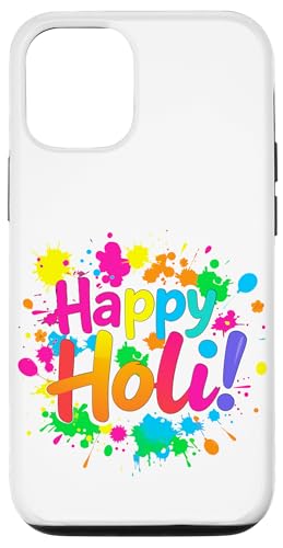 Happy Holi Festival Outfit For Women Kids Men Family Hülle für iPhone 12/12 Pro von Celebrate Happy Holi Festival Outfit For Indian