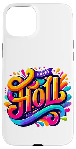 Happy Holi Festival Outfit For Women Kids Men Family Hülle für iPhone 15 Plus von Celebrate Happy Holi Festival Outfit For Indian