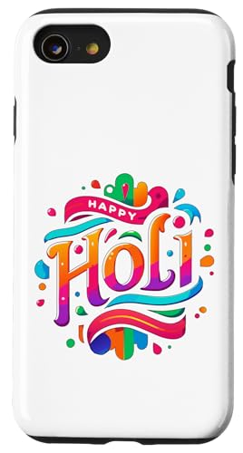 Happy Holi Festival Outfit For Women Kids Men Family Hülle für iPhone SE (2020) / 7 / 8 von Celebrate Happy Holi Festival Outfit For Indian