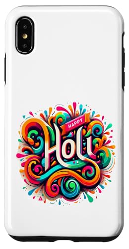 Hülle für iPhone XS Max Happy Holi Festival Outfit For Women Kids Men Family von Celebrate Happy Holi Festival Outfit For Indian