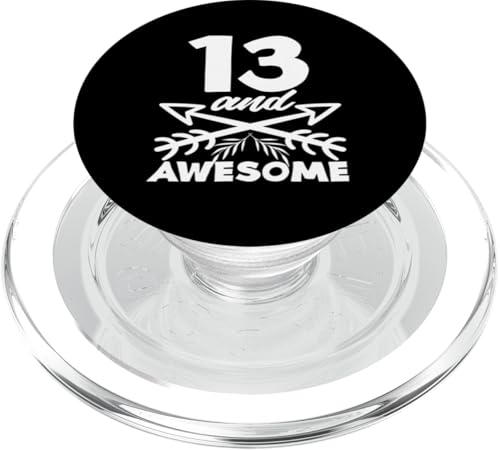 13. Geburtstag, 13. Geburtstag und tolle Feier PopSockets PopGrip für MagSafe von Celebrating 13 Years of Teen Life Awesomeness Gift