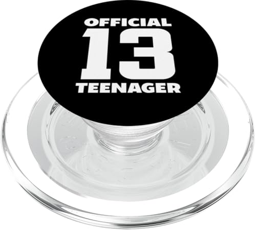 Offizieller 13. Geburtstag für Teenager PopSockets PopGrip für MagSafe von Celebrating 13 Years of Teen Life Awesomeness Gift