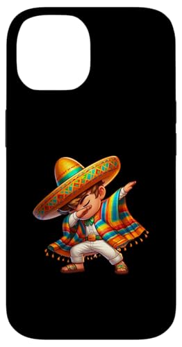 Hülle für iPhone 14 Mexikanischer Junge Dabbing Funny Sombrero Cinco de Mayo Fiesta von Celebrating Mexican Fiestas Sombrero Poncho Art