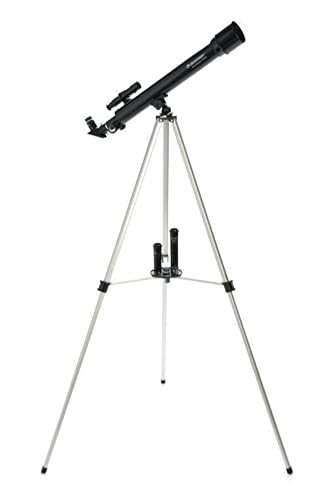 Celestron 21039 PowerSeeker 50AZ Refraktorteleskop, 50 mm Blende, Schwarz von Celestron