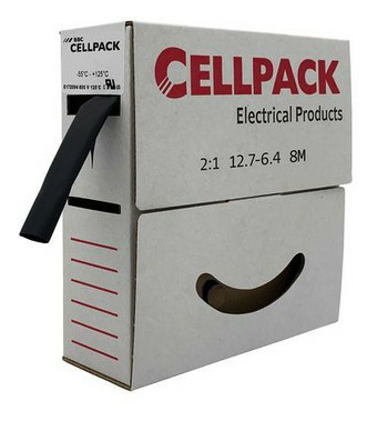 Cellpack SB 12.7-6.4 sw 8m Schrumpfschlauch-Box von CellPack