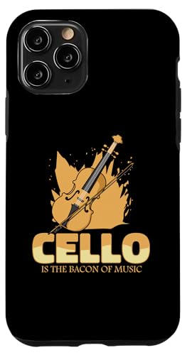 Hülle für iPhone 11 Pro Cello Instrument Lustiges Spielen Musikunterricht von Cello Instrument