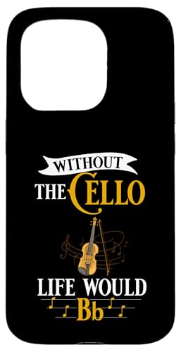 Hülle für iPhone 15 Pro Cello Instrument Lustiges Spielen Musikunterricht von Cello Instrument