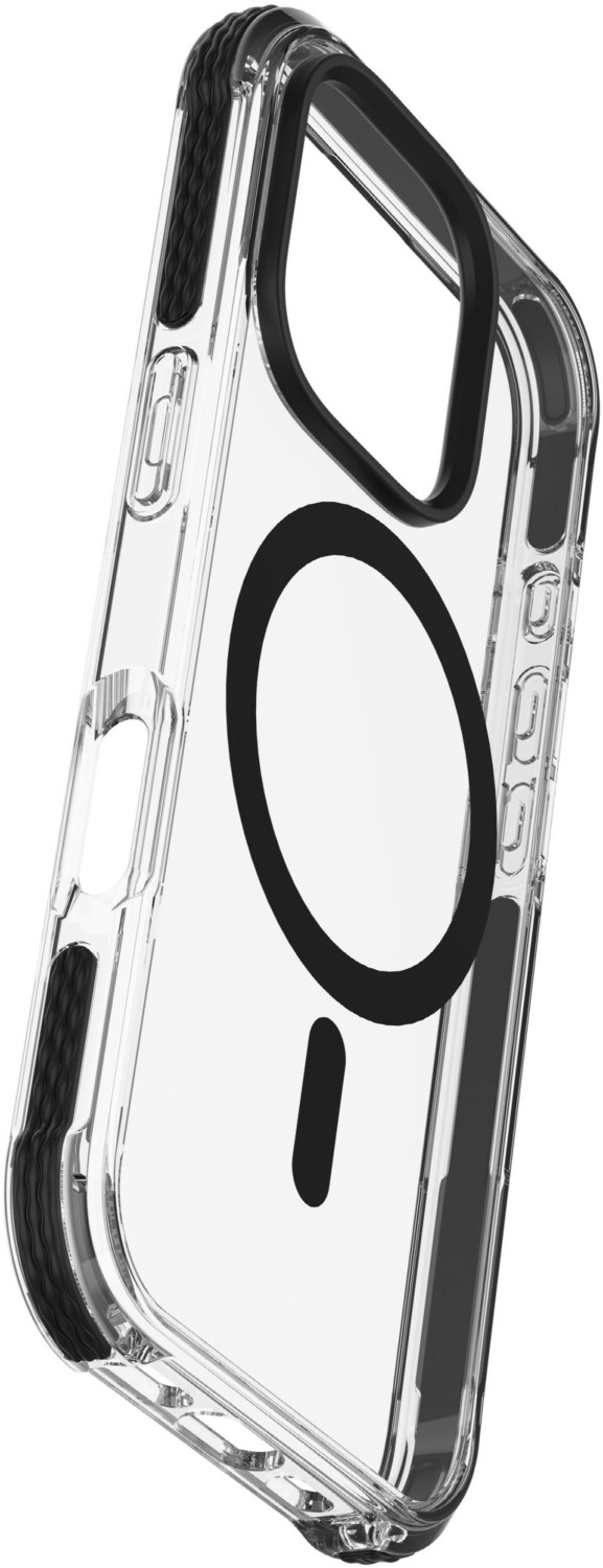 Tetra Force Strong Guard Mag Cover für iPhone 16 Pro transparent von Cellular Line