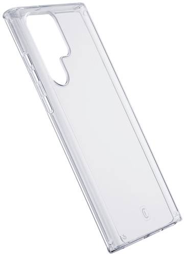 Cellularline CLEARDUOGALS24UT Backcover Samsung Samsung Galaxy S24 Ultra Transparent Induktives Lade von Cellularline