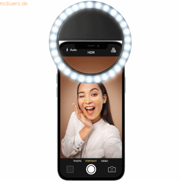 Cellularline Cellularline Universal Selfie Lichtring von Cellularline
