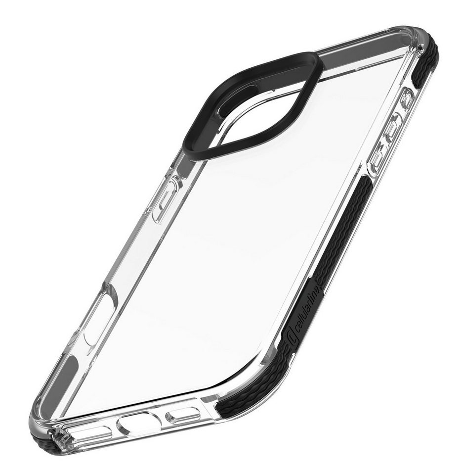 Cellularline Handyhülle Strong Guard Case für Apple iPhone 16 Pro, Backcover, Schutzhülle, Handyschutzhülle, Case, Schutzcase, stoßfest Cellularline Handyhülle Strong Guard Case für Apple iPhone 16 Pro, Backcover, Schutzhülle, Handyschutzhülle, Case, Schutzcase, stoßfest von Cellularline