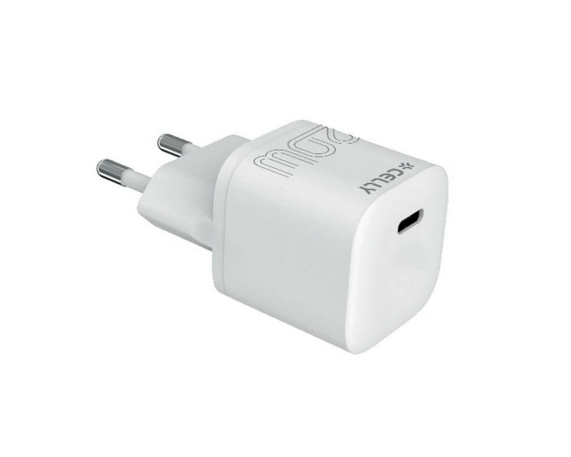 Celly USB-Ladegerät (Wandladegerät Celly UCTC1USBC20WWH Weiß 20 W) von Celly