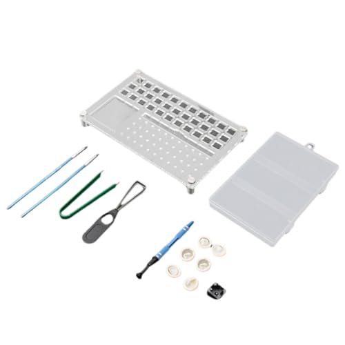 Cenei Schaltertester, Öffner, Tastenkappen-Werkzeug, Acryl-Schmierstation, Entfernungsplattform, Tastenkappen-Abzieher, Mechanische Tastaturen, DIY-Kit A von Cenei