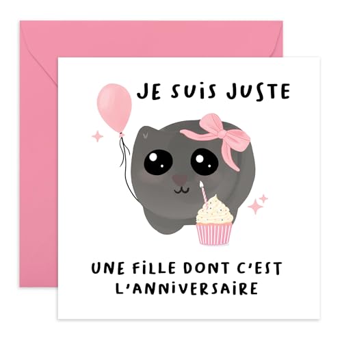 Central 23 Carte anniversaire humoristique pour femme – Cartes d'anniversaire hilarantes pour meilleure amie – Carte de vœux pour sœur, nièce, cousine – Livrée avec des autocollants – Par von Central 23