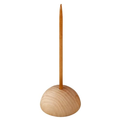 Receipt , Receipt Holder, Schreibtisch Receipt Holder, Compact and Practical Wooden Check Spindle for Desk Organization, Kitchen, and Restaurant Use, 7,48 x 2,36 Zoll, 70 g von Ceprznvey