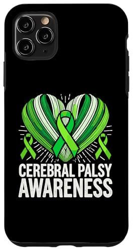 Hülle für iPhone 11 Pro Max Green Ribbon Zerebralparese Bewusstsein CP Warrior von Cerebral Palsy Awareness Gifts