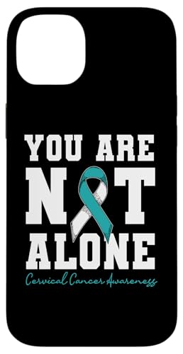 Hülle für iPhone 14 Plus You Are Not Alone Supporter für Gebärmutterhalskrebs von Cervical Cancer Awareness Month Support Design