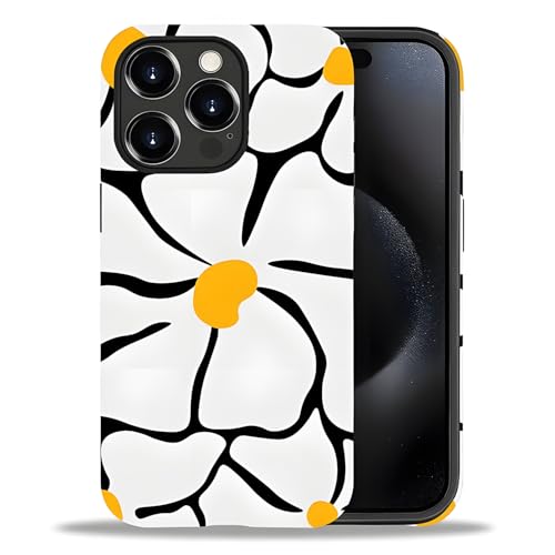 ChaiRy für iPhone 11pro Hülle Blumen Neon Muster - 6,1 Zoll Handyhülle Schutzhülle Anti-Kratzt von ChaiRy