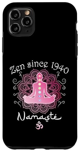 Hülle für iPhone 11 Pro Max Zen Since 1940 - Namaste Mindfulness 85th Birthday von Chakras Aligned with Namaste Mindfulness Store