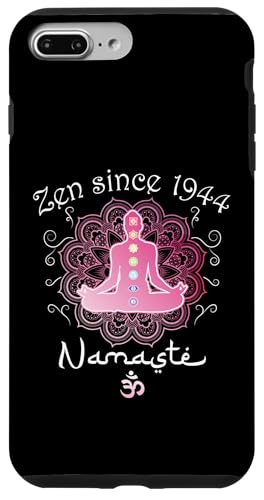 Hülle für iPhone 7 Plus/8 Plus Zen Since 1944 - 81 Years of Peace and Harmony von Chakras Aligned with Namaste Mindfulness Store