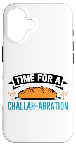 Hülle für iPhone 16 Witziger Challah Spruch für Shabbat von Challah Designs