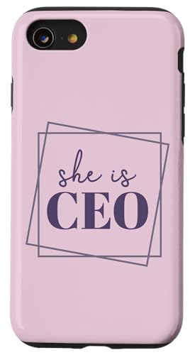 Hülle für iPhone SE (2020) / 7 / 8 Lustiger Kleinunternehmer - weibliche CEO-Unternehmerin von Chapter Keepers