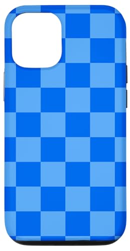 Hülle für iPhone 15 Pro Blue Sky Schachbrettmuster Karierte Rennflagge von Checkered Lover
