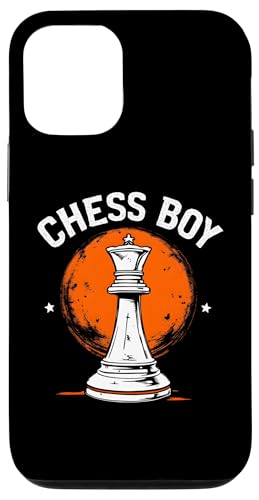 Hülle für iPhone 12/12 Pro Schachjunge Spieler King Queen Checkmate Fun von Checkmate Chess Club Funny Christmas Tee