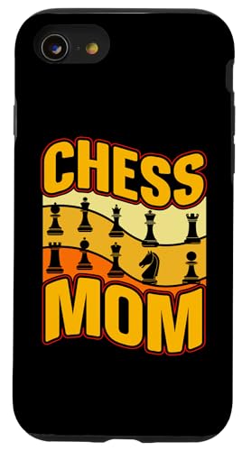 Hülle für iPhone SE (2020) / 7 / 8 Schach Mama Spieler King Queen Checkmate Fun Women von Checkmate Chess Club Funny Christmas Tee