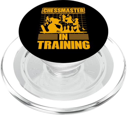 Schachmeister im Training Spieler King Queen Checkmate Fun PopSockets PopGrip für MagSafe von Checkmate Chess Club Funny Christmas Tee