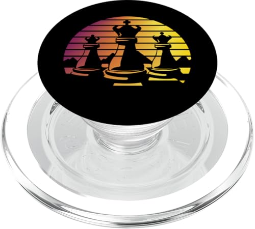 Schachspieler King Queen Checkmate Fun PopSockets PopGrip für MagSafe von Checkmate Chess Club Funny Christmas Tee