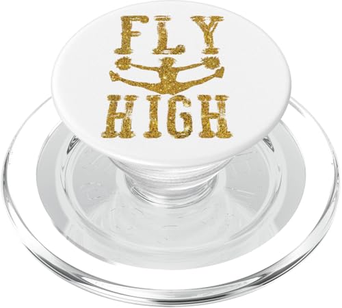 Cheerleading Fly High Cheer PopSockets PopGrip für MagSafe von Cheer Cheerleader Girls HS0