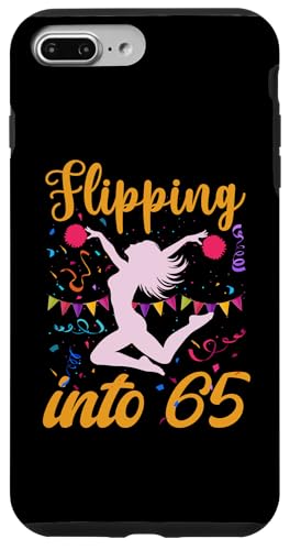 Hülle für iPhone 7 Plus/8 Plus Cheerleader zum 65. Geburtstag, 65 Jahre alt, Cheerleader-Tänzerin von Cheerleader Birthday Designs