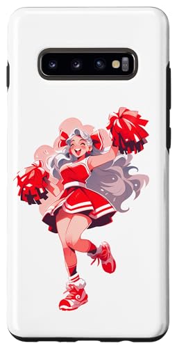 Hülle für Galaxy S10+ Weihnachten Cheerleading Santa Cheerleader Xmas Cheerleading von Cheerleading Geschenk für Cheerleader Frauen